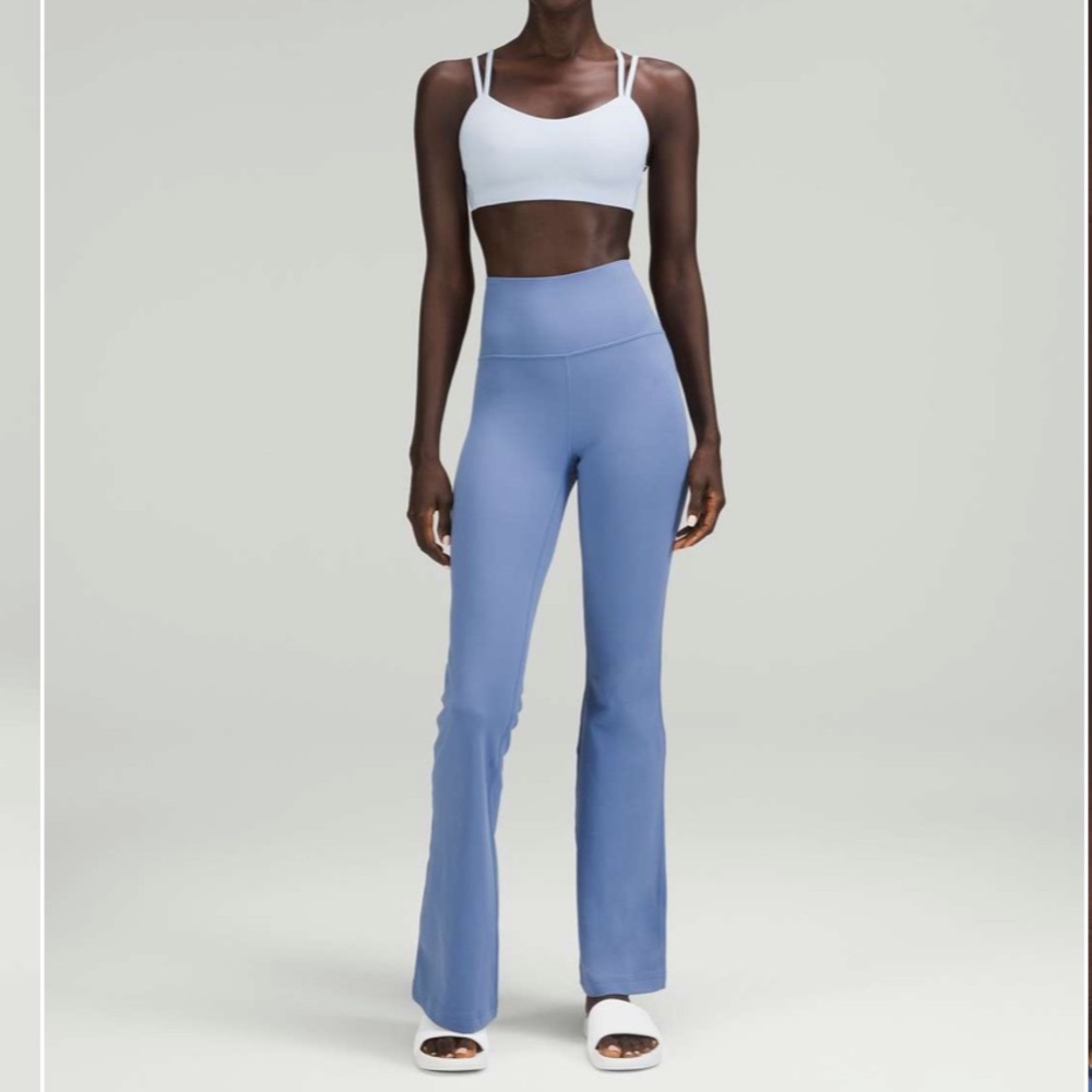Water drop Lululemon high rise groove pants size 8